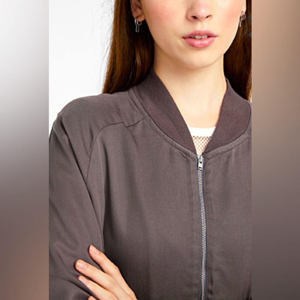 Twik Tencel bomber jacket